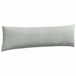 vidaXL Coussins de canapé 2 Pièces Gris clair 145 x 40 cm