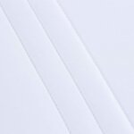 vidaXL Matelas en mousse Blanc 80 x 200 cm tissu