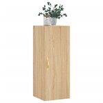 vidaXL Armoire murale chêne sonoma 34 5x34x90 cm