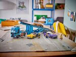 LEGO City - Camion de Transport de Voitures de Sport - 60408 : Aventures de Construction et Jeu Imaginatif