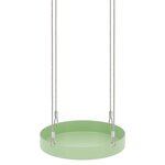 Esschert Design Plateau suspendu pour plantes Rond Vert S