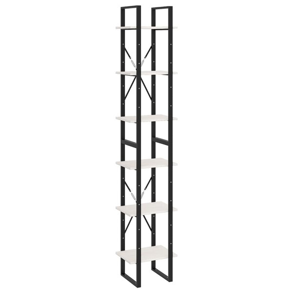 vidaXL Armoire haute Blanc 40x30x210 cm Bois de pin solide