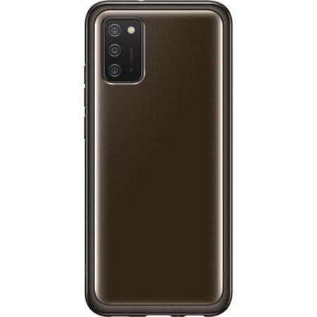 Coque transparente noir galaxy a02s