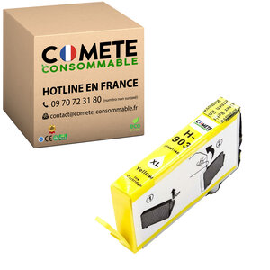 COMETE 903XL 1 Cartouche d'encre Compatible avec HP 903 XL Puce Mise à Jour pour imprimante Officejet 6950 6900 Series Officejet Pro 6860 Series 6868 6950 6960 6968 6970 6975 6978 (Jaune)…