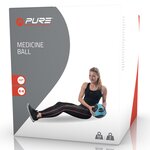 Pure2improve ballon médicinal 3 kg bleu