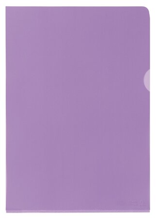 pack de 25 pochettes transparente Premium, A4, PVC, clair, violet ELBA