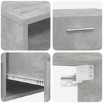 vidaXL Meuble TV Blanc brillant 150 x 39 x 30 cm Bois d'ingénierie