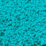 vidaXL Tapis de bain 2 Pièces Turquoise 50 x 50 cm Polypropylène
