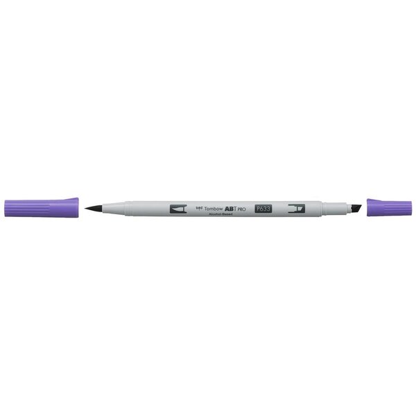 Marqueur Base Alcool Double Pointe ABT PRO 633 lavende intense TOMBOW