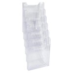 Trieur Mural Modulable Vertical 6 Compartiments A4 - Cristal - Exacompta