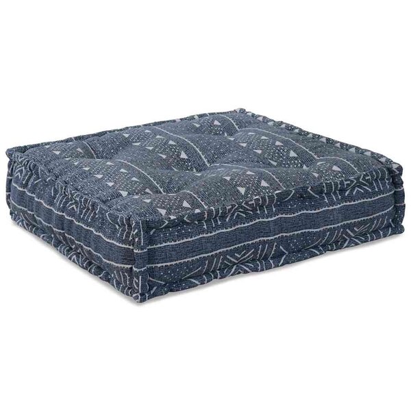 vidaXL Coussin Bleu 70 x 70 x 36 cm Polyester