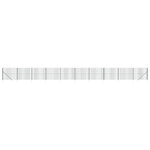 vidaXL Clôture en treillis métallique et piquet d'ancrage vert 1 6x25m