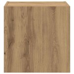 vidaXL Meubles TV muraux 2 Pièces Chêne artisanal 40 5x30x40cm
