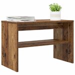 vidaXL Meuble TV Bois ancien 60 x 30 x 40 cm Bois d'ingénierie