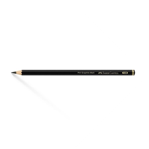 Crayon graphite PITT GRAPHITE Matt  dureté 14B FABER-CASTELL
