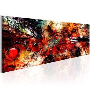 Tableau - artistic chaos l x h en cm 150x50