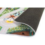 Tapis de jeu - Chambre - Enfant - Campagne  ferme - 120x78cm - Dès 2 ans - Janod