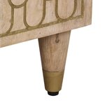 vidaXL Armoire latérale 60x33x75 cm bois massif de manguier