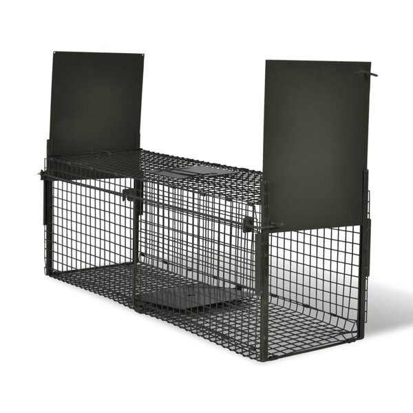 vidaXL Attrape à animaux avec 2 portes