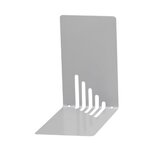 Lot de 2 Serre-livres Métal étroits 14 x 8 5 x 14 cm Argent MAUL