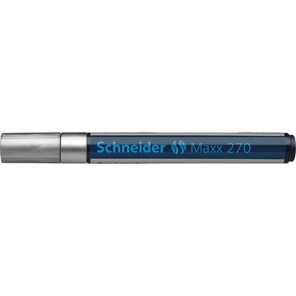 Marqueur peinture Maxx 270 Pte Ogive 2-3 mm argent SCHNEIDER