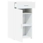 vidaXL Buffet blanc 50x42 5x93 cm bois d'ingénierie