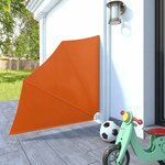 vidaXL Auvent latéral pliable de balcon Terre cuite 140x140 cm