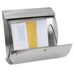 Boîte aux Lettres en Acier Inoxydable  Aura E5405-12  Grande capacité  Anticorrosion