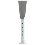 vidaXL Tente de fête Gris clair 200 x 200 x 240 cm PE et acier