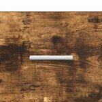 vidaXL Ensemble d'armoire de salle de bain TULUM Chêne fumé