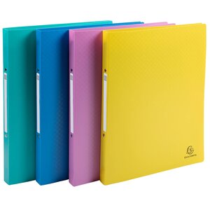 Classeur 2 Anneaux 15mm Polypropylène Forever Young - A4 - Couleurs Assorties - Exacompta