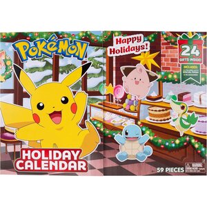 Jazwares PKW4116 - Calendrier des fêtes Pokémon 2025