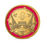 Jeux Olympiques de Paris 2024 - Médaillon "Bonjour!"