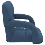 vidaXL Chaise de sol réglable avec accoudoir