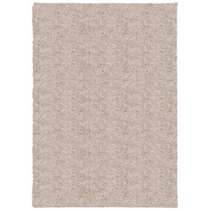 vidaXL Tapis shaggy PAMPLONA poils longs moderne beige 120x170 cm