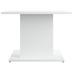 Vidaxl table basse blanc 55 5x55 5x40 cm aggloméré