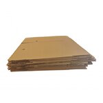 Lot de 20 cartons de déménagement simple cannelure 57.5x38.5x46.5cm (x10)