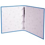 Classeur Rembordé Polypropylène 4 Anneaux 30mm - A4 - Bleu Clair - X 20 - Exacompta