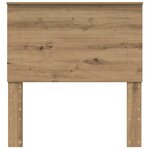 vidaXL Tête de lit Chêne artisanal 100 cm Bois d'ingénierie