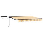 vidaXL Auvent rétractable électrique 3 5 x 2 m