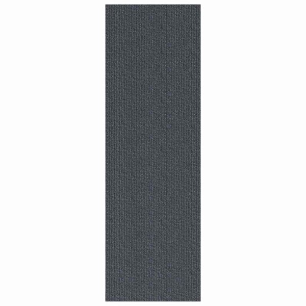 vidaXL Tapis Couloir Gris 80 x 300 cm tissu