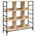 vidaXL Buffet chêne sonoma 102x32x103 5 cm bois d'ingénierie