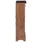 vidaXL Étagère à vin Bois de Mahogany Massif