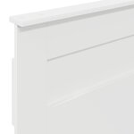 vidaXL Tête de lit Blanc 75 cm Bois d'ingénierie