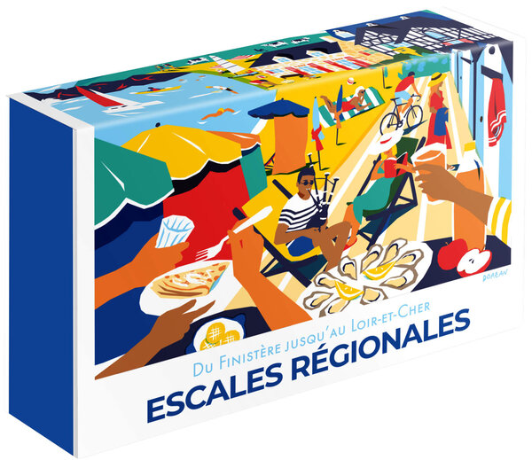 Emballage à affranchir - S - 3kg - Escales régionales - Du Finistère jusqu'au Loir-et-Cher