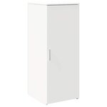 vidaXL Armoire de rangement Blanc 40x45x103 5 cm Bois d'ingénierie