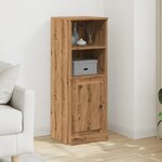 vidaXL Buffet haut chêne artisanal 36x35 5x103 5 cm bois d'ingénierie