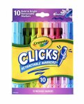 Marqueurs Clicks retractables Pastel - 10 Pièces