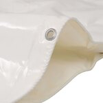 vidaXL Bâche 650 g / m² 2 5 x 3 5 m Blanc
