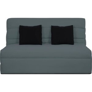 Banquette BZ Dunlopillo - Gris - Matelas Slyde 13 cm - Anti-acarien  antibactérien  anti-moisissure